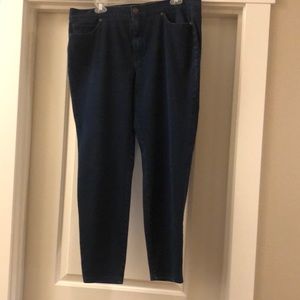 J Jill denim legging size 16.